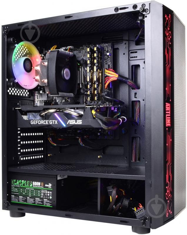 Компьютер персональный Artline Gaming X55 (X55v07) black - фото 6