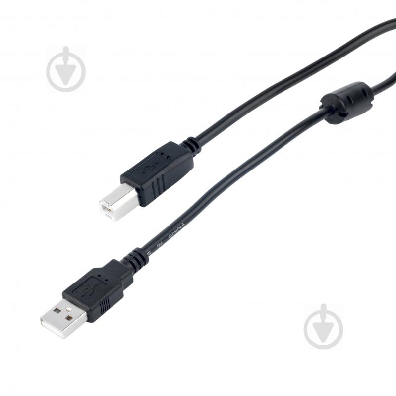 Кабель ProfCable USB 2.0 type A – USB type B 1,5 м черный (ProfCable12-150) - фото 2