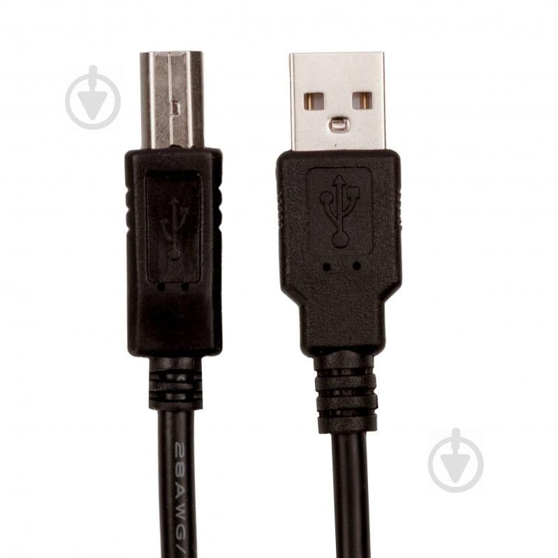 Кабель ProfCable USB 2.0 type A – USB type B 1,5 м черный (ProfCable12-150) - фото 5