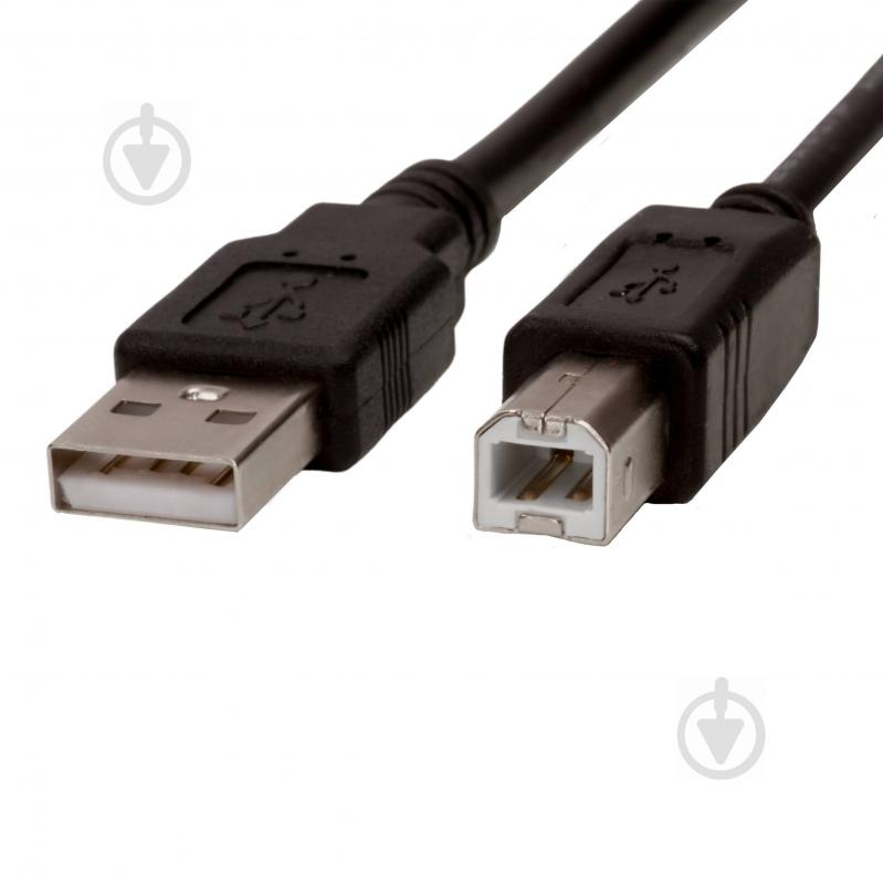 Кабель ProfCable USB 2.0 type A – USB type B 1,5 м черный (ProfCable12-150) - фото 3