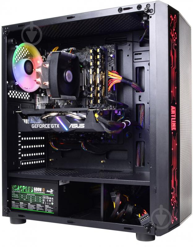 Компьютер персональный Artline Gaming X55 (X55v08) black - фото 11