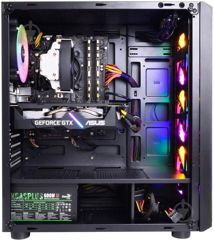 Компьютер персональный Artline Gaming X55 (X55v08) black - фото 9