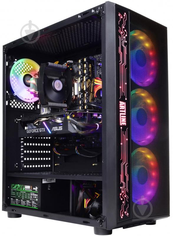Компьютер персональный Artline Gaming X55 (X55v08) black - фото 4