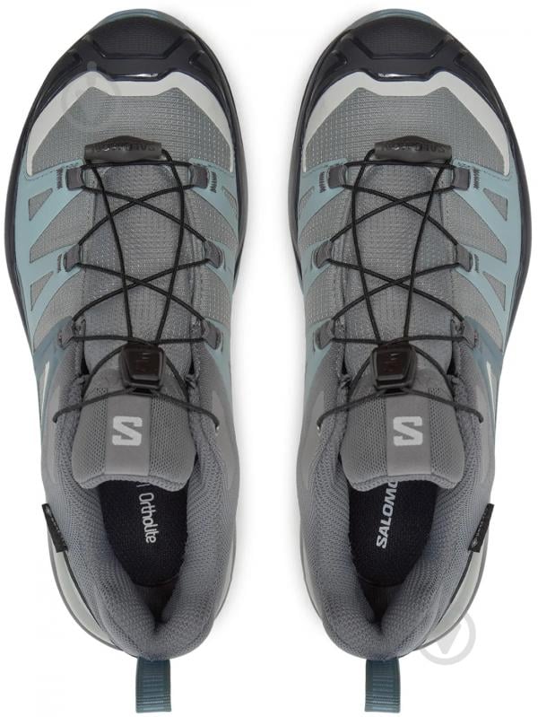 Кросівки жіночі демісезонні Salomon X ULTRA 360 GTX W L47449300 р.37 1/3 сірі - фото 4