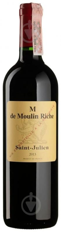Вино M de Moulin Riche 2013 0,75 л - фото 1