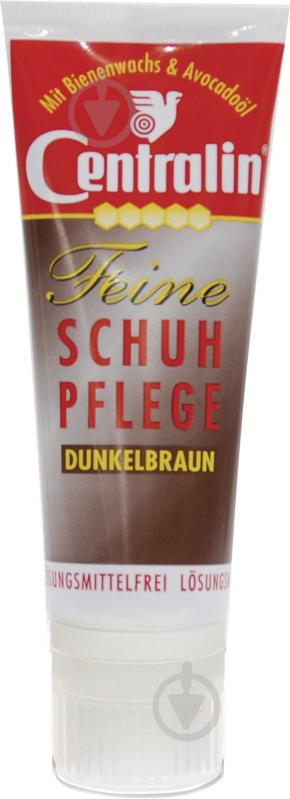 Крем для взуття Centralin в тубі 75 мл темно-коричневий - фото 1