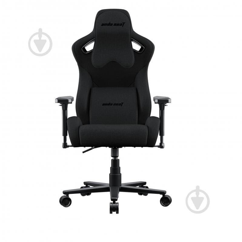 Крісло ігрове Anda Seat Kaiser Frontier Size XL Dark Grey Linen Fabric темно-сірий - фото 2