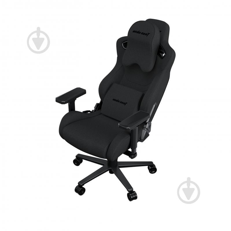 Крісло ігрове Anda Seat Kaiser Frontier Size XL Dark Grey Linen Fabric темно-сірий - фото 10