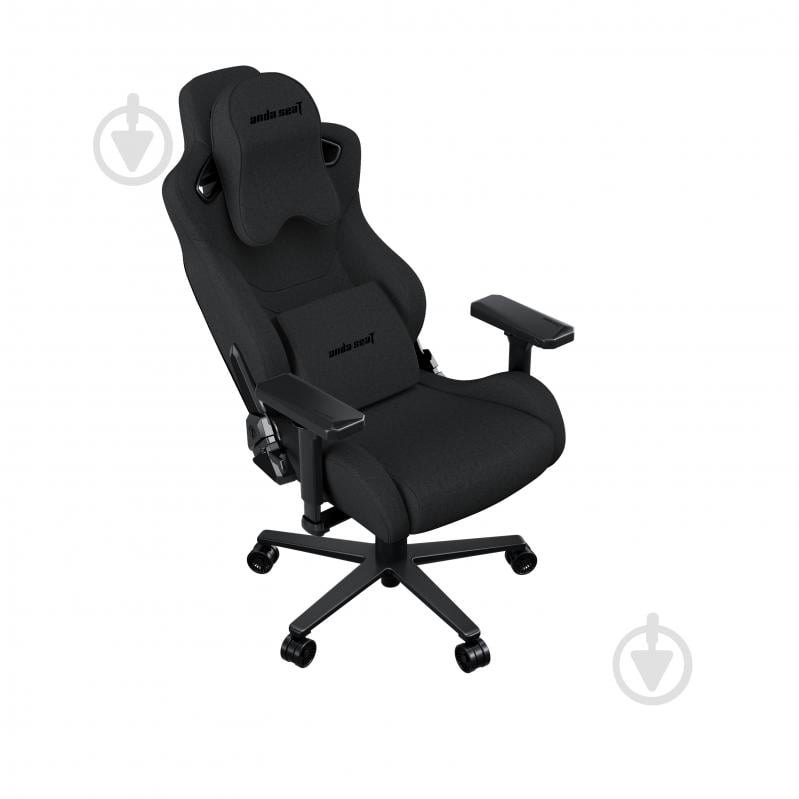 Крісло ігрове Anda Seat Kaiser Frontier Size XL Dark Grey Linen Fabric темно-сірий - фото 7
