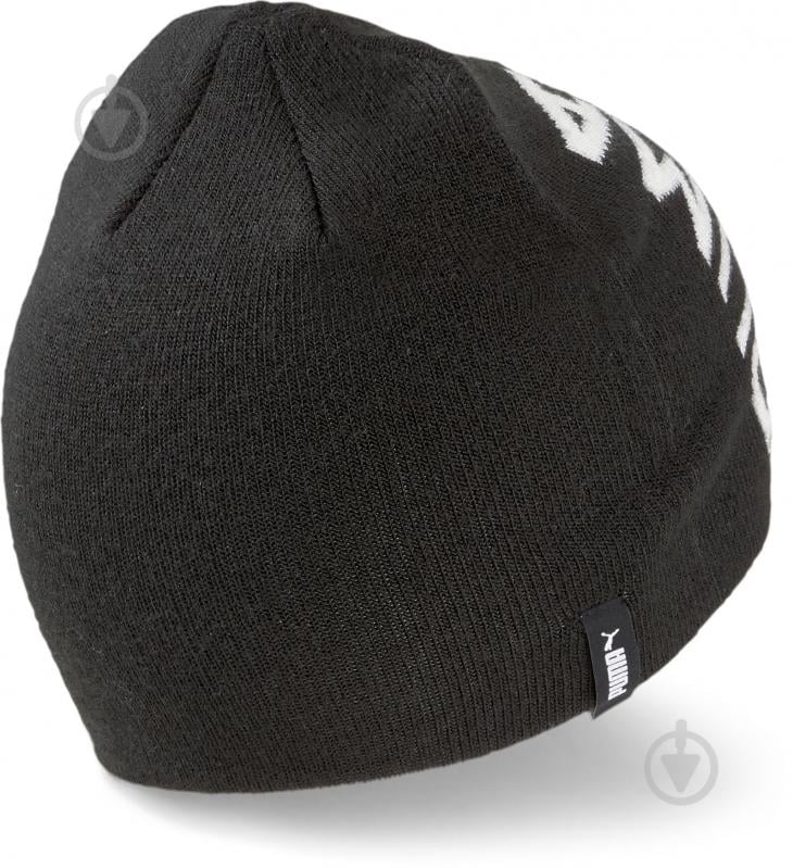 Шапка Puma ESS CLASSIC CUFFLESS BEANIE JR 02346101 р.one size чорний - фото 2