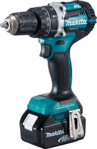 Шуруповерт ударний акумуляторний Makita DHP484RFE - фото 1