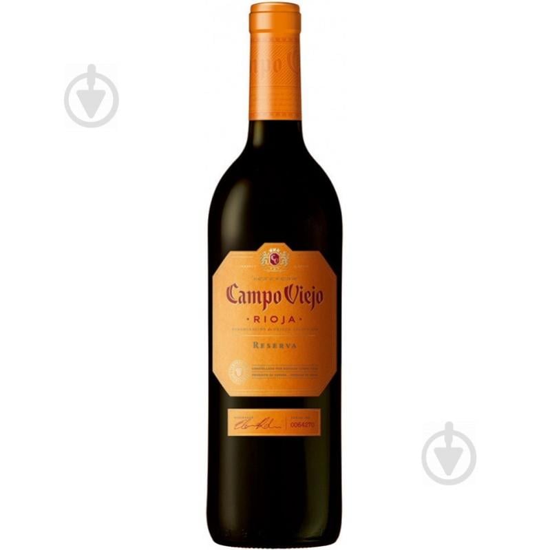 Вино Campo Viejo Rioja Reserva червоне сухе 0,75 л - фото 1