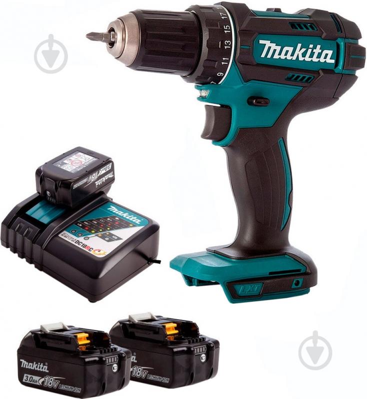 Шуруповерт ударный аккумуляторный Makita DHP482RME - фото 8 Шуруповерт ударный аккумуляторный Makita DHP482RME - фото 8