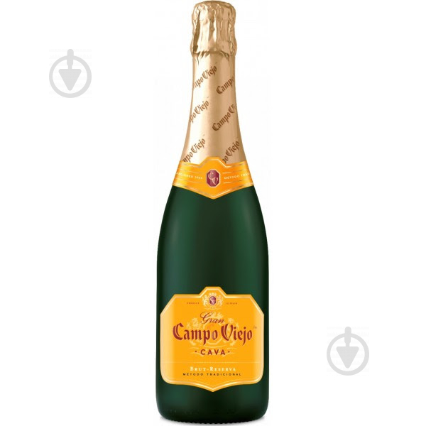 Вино ігристе Campo Viejo Cava Brut Reserva біле сухе 0,75 л - фото 1