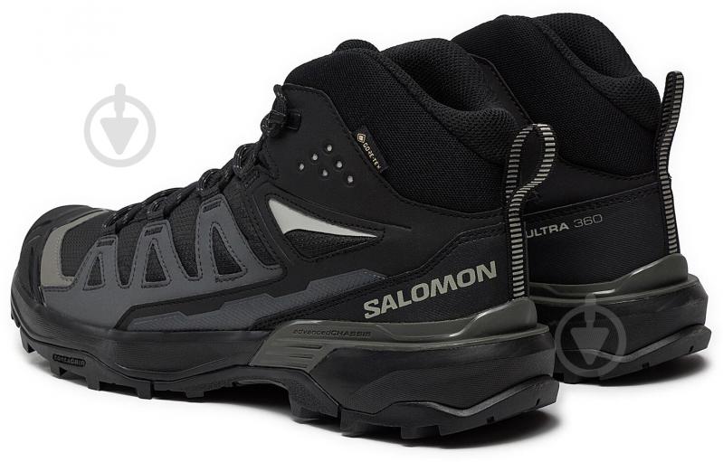 Черевики Salomon X ULTRA 360 MID GTX L47447600 р.44 чорний - фото 4