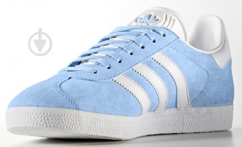 Кроссовки мужские демисезонные Adidas GAZELLE BB5481 р.42 2/3 голубые - фото 2