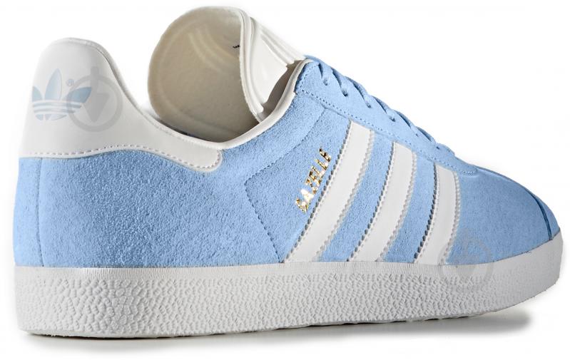 Кросівки чоловічі демісезонні Adidas GAZELLE BB5481 р.42 2/3 блакитні - фото 3