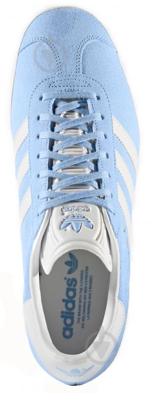 Кросівки чоловічі демісезонні Adidas GAZELLE BB5481 р.42 2/3 блакитні - фото 5