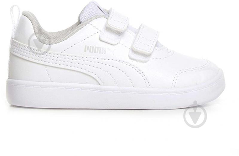 Кроссовки демисезонные Puma COURTFLEX V2 V INF PEACOAT-HIGH RISK 37154404 р.22 белые - фото 1 Кроссовки демисезонные Puma COURTFLEX V2 V INF PEACOAT-HIGH RISK 37154404 р.22 белые - фото 1