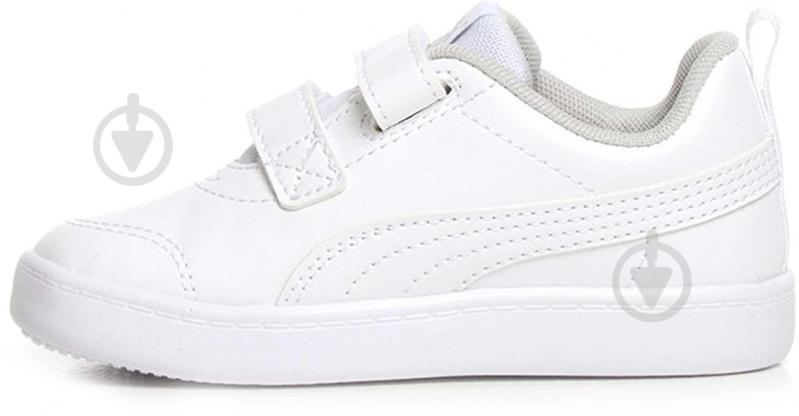 Кроссовки демисезонные Puma COURTFLEX V2 V INF PEACOAT-HIGH RISK 37154404 р.22 белые - фото 5 Кроссовки демисезонные Puma COURTFLEX V2 V INF PEACOAT-HIGH RISK 37154404 р.22 белые - фото 5