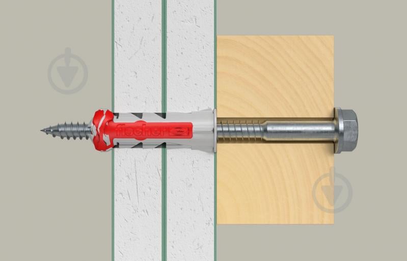 Дюбель универсальный DUOPOWER без шурупа fischer 10x50 мм 50 шт. (535456) - фото 7 Дюбель универсальный DUOPOWER без шурупа fischer 10x50 мм 50 шт. (535456) - фото 7