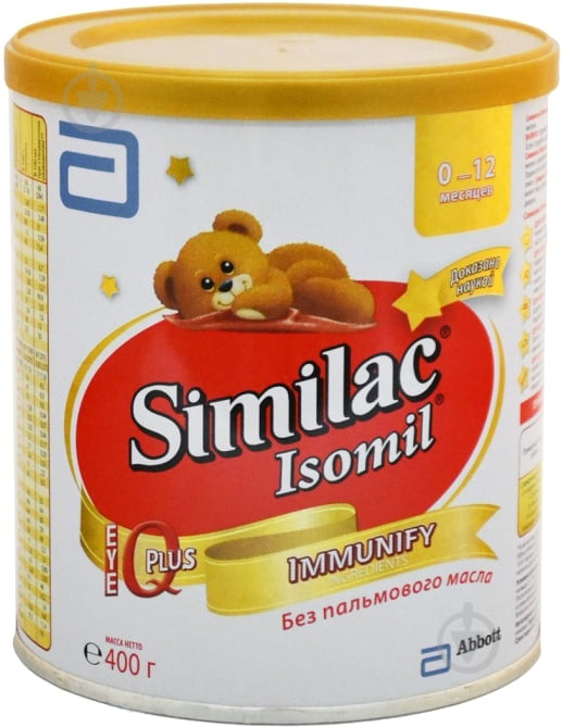 Сухая молочная смесь Similac Изомил 400 гр 8710428001498 - фото 1