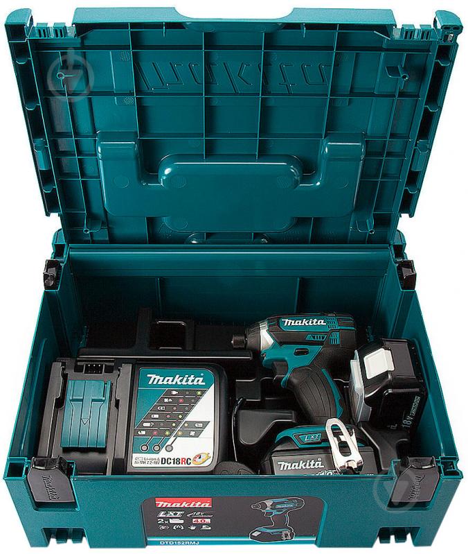 Гайковерт ударний акумуляторний Makita DTD152RMJ - фото 6