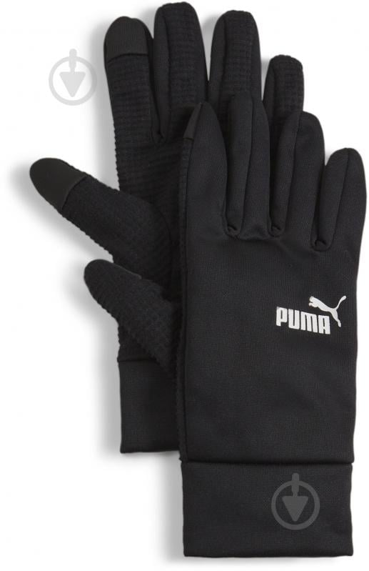 Варежки Puma PUMA ESS FLEECE GLOVES 02487801 р.S /черный - фото 1