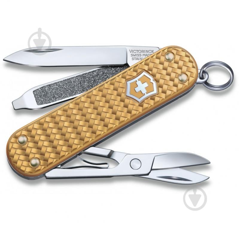 Нож швейцарский Victorinox CLASSIC SD Precious Alox 0.6221.408G 96009 - фото 1