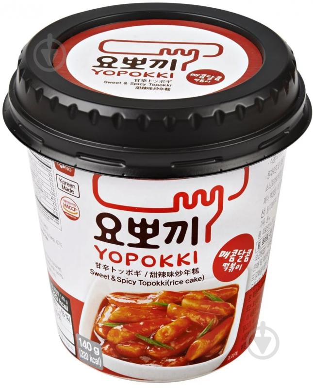 Токпокі Sweet & Spicy ТМ YOPOKKI 140 г - фото 1 Токпокі Sweet & Spicy ТМ YOPOKKI 140 г - фото 1