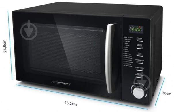 Микроволновая печь Esperanza EKO010 - фото 3 Микроволновая печь Esperanza EKO010 - фото 3