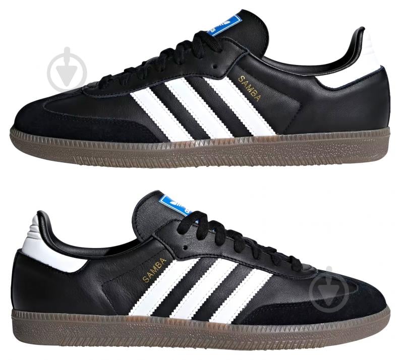 Кросівки Adidas SAMBA OG B75807 р.43 1/3 чорні - фото 4