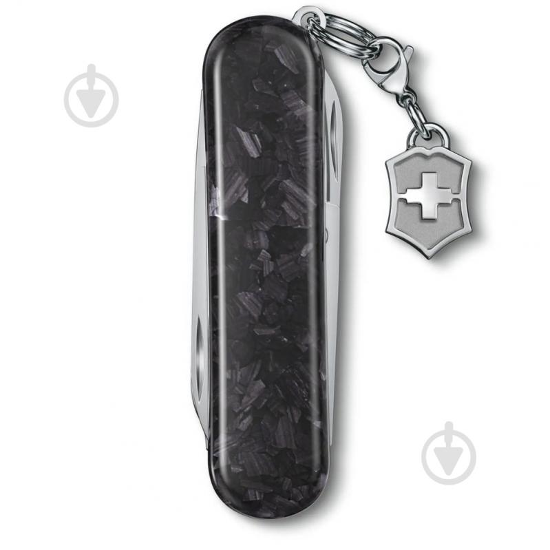 Нож швейцарский Victorinox CLASSIC SD Brilliant Carbon 0.6221.90 99227 - фото 4