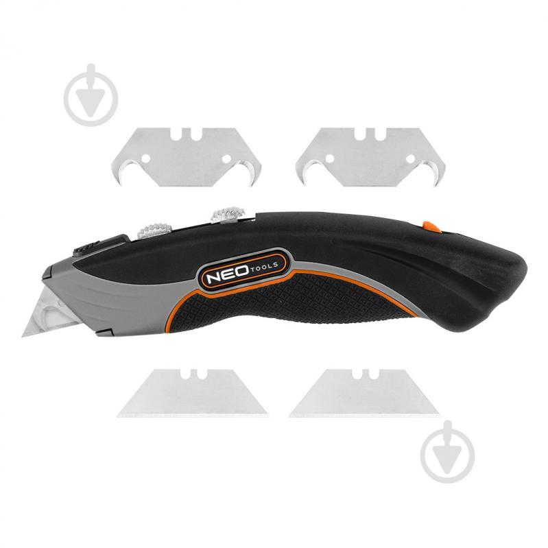 Нож с лезвиями NEO tools 63-700 - фото 1 Нож с лезвиями NEO tools 63-700 - фото 1