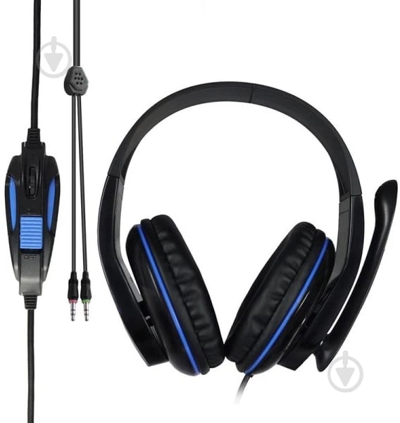 Наушники Sades SA-701 black/blue (sa701blj) - фото 4