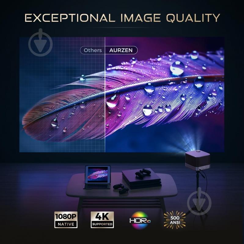 Проектор Aurzen Boom 3 (F503 FCC) - фото 5