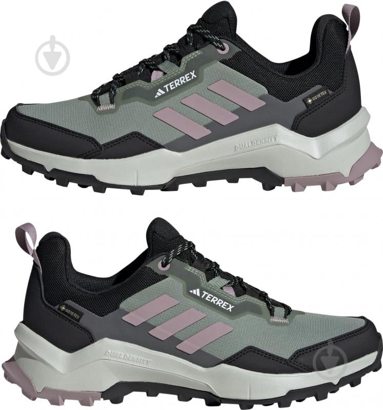 Кросівки жіночі демісезонні Adidas Adidas TERREX AX4 GTX W IE2576 р.38 2/3 чорно-зелені - фото 5