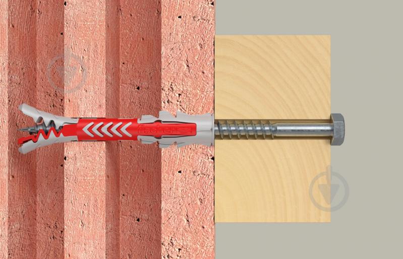 Дюбель универсальный DUOPOWER с шурупом fischer 10x80 мм 10 шт. (538257) - фото 5 Дюбель универсальный DUOPOWER с шурупом fischer 10x80 мм 10 шт. (538257) - фото 5