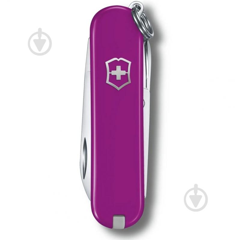 Ніж швейцарський Victorinox CLASSIC SD Colors Tasty Grape 0.6223.52G 94369 - фото 2