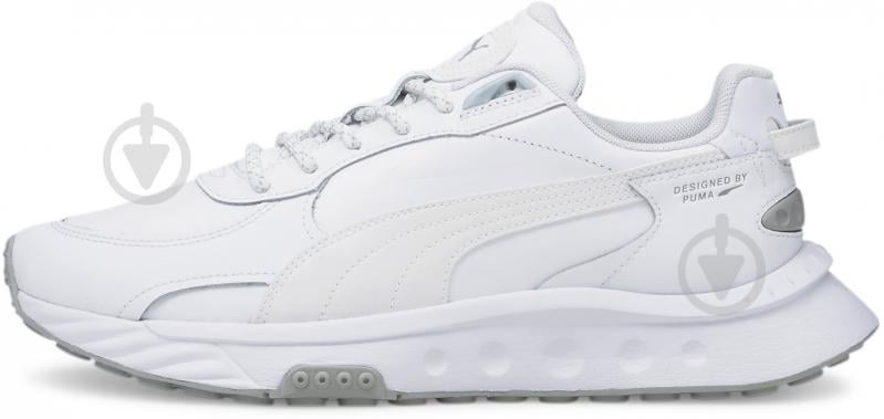 Кросівки чоловічі демісезонні Puma WILD RIDER REFLECTIVE 38372801 р.47 білі - фото 1