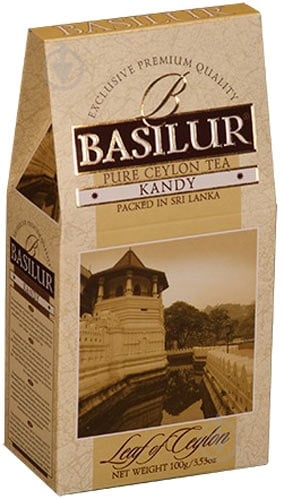 Чай черный Basilur Лист Цейлону Канди 100 г - фото 1