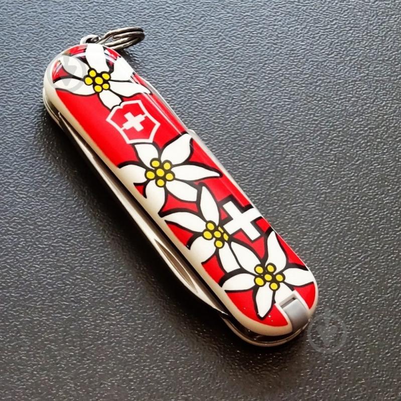 Нож швейцарский Victorinox CLASSIC SD 0.6223.840 Edelweiss 96111 - фото 4