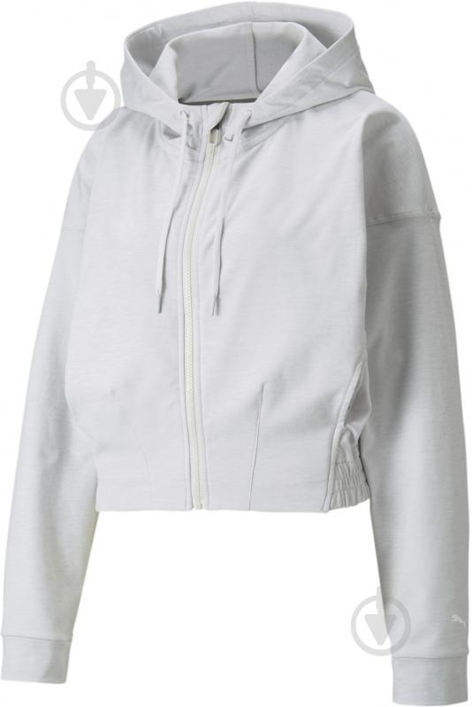 Джемпер Puma TRAIN CLOUDSPUN FZ HOODIE 52105572 р.XS серый - фото 4