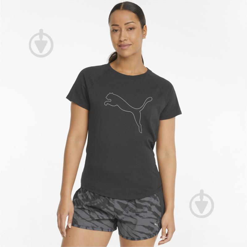 Футболка Puma RUN 5K LOGO SS TEE 52138801 р.S черный - фото 1 Футболка Puma RUN 5K LOGO SS TEE 52138801 р.S черный - фото 1