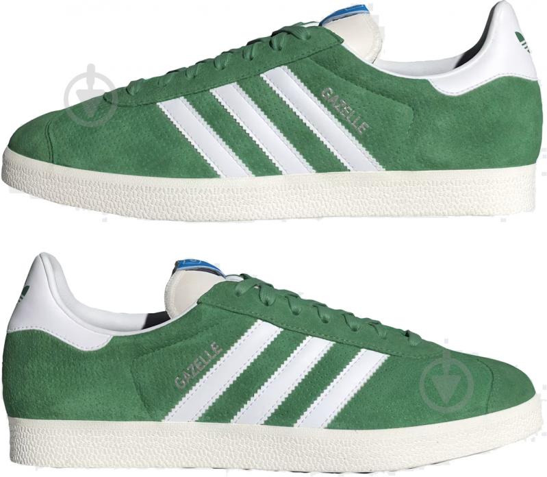 Кеды Adidas GAZELLE IG1634 р.43 1/3 зеленый - фото 5