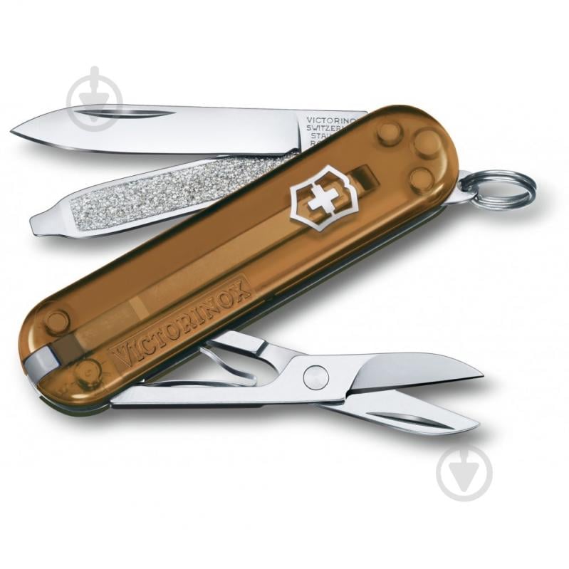 Ніж швейцарський Victorinox CLASSIC SD Chocolate Fudge 0.6223.T55G 94379 - фото 1