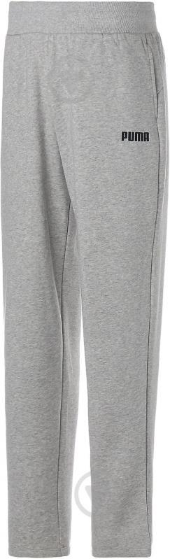Брюки Puma ESS SWEAT PANTS OP FL W LIGHT GRAY HEATH 84719202 р. XL серый - фото 1