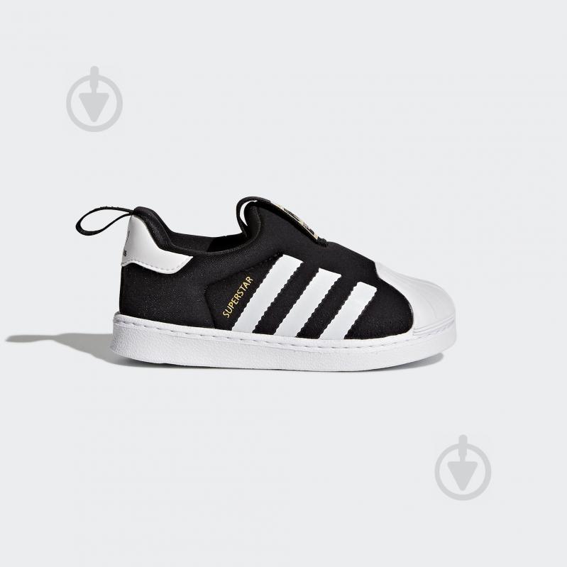 Кросівки Adidas SUPERSTAR 360 I S82711 р.24 чорні - фото 1