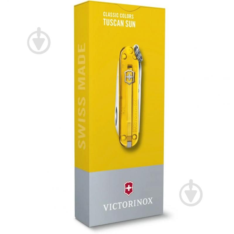 Ніж швейцарський Victorinox CLASSIC SD Tuscan Sun 0.6223.T81G 94382 - фото 4