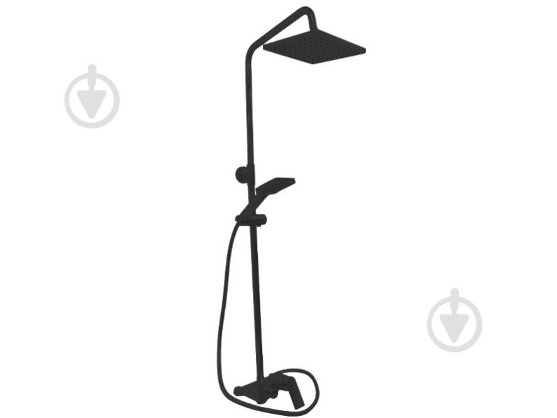 Душевая система AiM мультирежимная черная матовая DG01144-5 matte black - фото 1